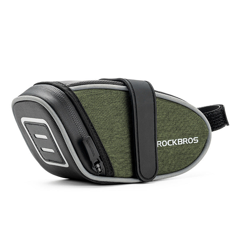 ROCKBROS C52 0.45L Bicycle Saddle Bag Bike Seatpost Rear Storage Pouch, Magic Tape Type ROCKBROS C52 0.45L Bicycle Saddle Bag Bike Seatpost Rear Storage Pouch, Magic Tape Type